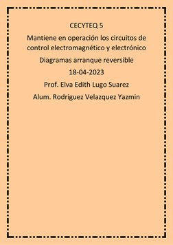 Diagrama de Arranque Reversible Trifásico | PDF | Tecnología