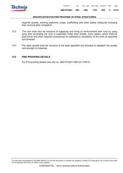 Steel Fireproofing Specification Guide | PDF | Structural Steel | Pipe ...