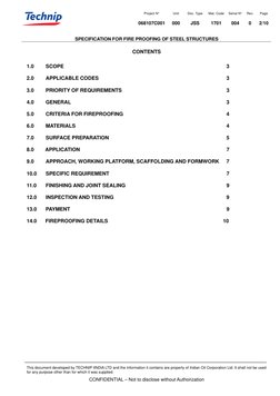 Steel Fireproofing Specification Guide | PDF | Structural Steel | Pipe ...