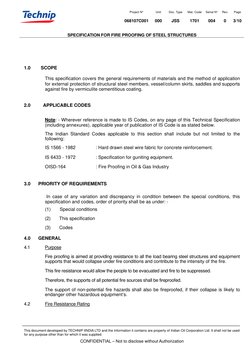Steel Fireproofing Specification Guide | PDF | Structural Steel | Pipe ...