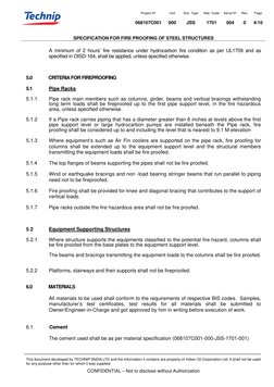 Steel Fireproofing Specification Guide | PDF | Structural Steel | Pipe ...