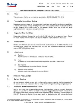 Steel Fireproofing Specification Guide | PDF | Structural Steel | Pipe ...