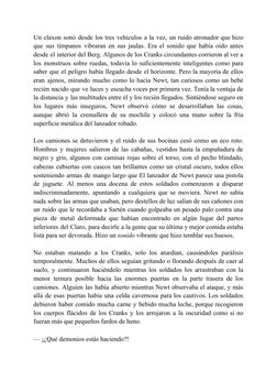 Un claxon sonó desde los tres vehículos a la vez, un ruido atronador que hizo
 
 
 
 
 
 
  
 
 
 
 
 
 
 
que sus tímpanos