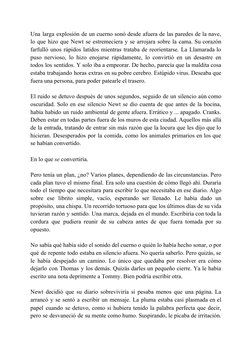 Una larga explosión de un cuerno sonó desde afuera de las paredes de la nave,
 
 
 
 
 
 
 
 
 
 
 
 
  
 
lo que hizo que