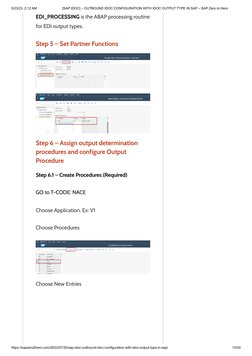 Outbound IDOC Configuration in SAP | PDF | Parameter (Computer ...