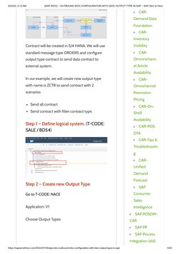 Outbound IDOC Configuration in SAP | PDF | Parameter (Computer ...