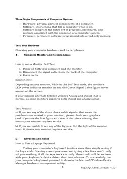 9 Css Q4 Module TVL ICT CSS 11 Q4 - ICCS Week1 4 | PDF | Bios | Random Access Memory