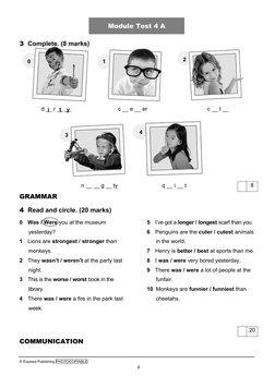 Smiles 4 Module Test 4A | PDF