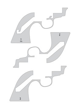 Cardboard Colt Revolver Template PDF | PDF | Equipment