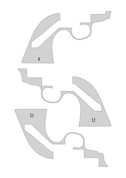 Cardboard Colt Revolver Template PDF | PDF | Equipment