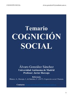 COGNICIÓN SOCIAL                                                             alvaro.gonzalezs01@estudiante.uam.es