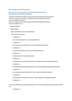 Update Customer Bill To Account API | PDF | Business | Finance & Money ...