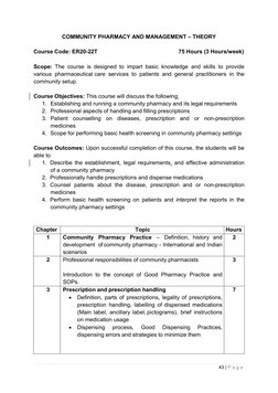 D Pharma 2nd Year Syllabus Overview | PDF | Pharmacy | Metabolism