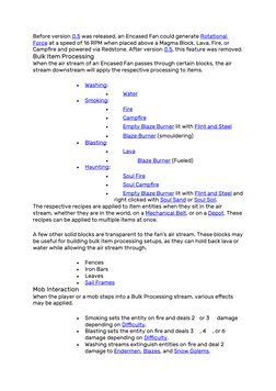 Minecraft Create Mod: Encased Fan Guide | PDF
