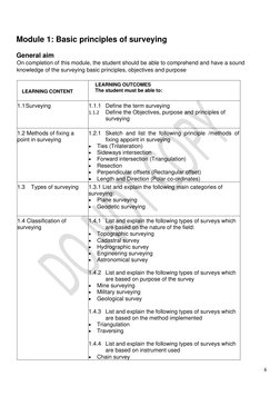 Building and Structural Surveying N4 Syllabus | PDF | Surveying | Science