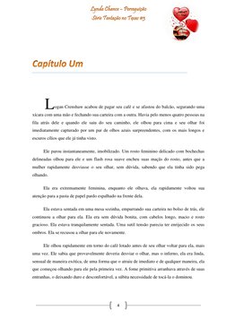 4 
 
    
 
ogan Crenshaw acabou de pagar seu café e se afastou do balcão, segurando uma 
xícara com uma mão e fechando sua