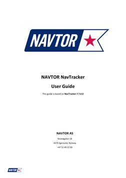 NavTracker User Guide Overview | PDF | Microsoft Windows | Icon (Computing)