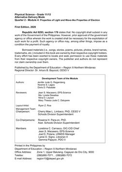 Physical Science q4 Module 4 | PDF | Electron | Electromagnetic Radiation
