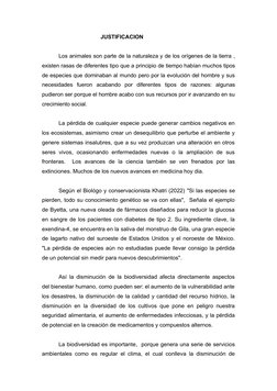 JUSTIFICACION
Los animales son parte de la naturaleza y de los orígenes de la tierra ,
existen rasas de diferentes tipo que a