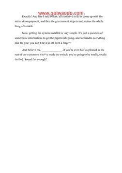 Solar Sales Call Script Example | PDF | Solar Power | Electrical Grid