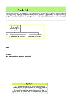 Serie 04 
está limitado a 35.
vaciones por semana.
gramaciónpara cada componente deberáser comentada.
Conclusión 
En la sigui