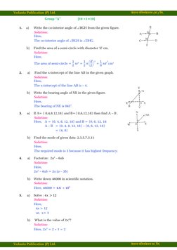 BLE Mathematics Model Question Set | PDF | Geometry | Elementary ...