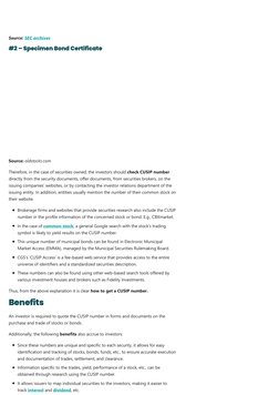 Understanding CUSIP Numbers and Format | PDF