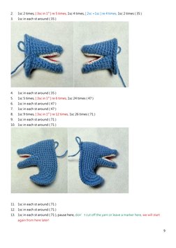 Free Godzilla Crochet Pattern Guide | PDF | Crochet | Embroidery