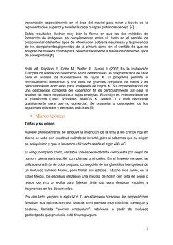 transmisión, especialmente en el área del mantel para mirar a través de la
representación superior y revelar la capa o capas