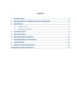 SUMÁRIO
1.
INTRODUÇÃO.......................................................................................................4