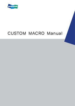 FANUC Custom Macro Programming Guide | PDF | Computers | Technology ...