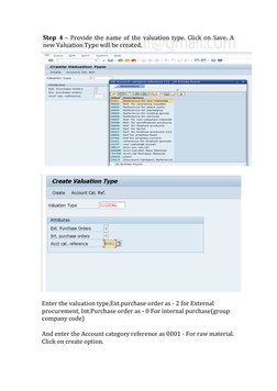 Split Valuation Configuration in SAP MM | PDF | Valuation (Finance ...