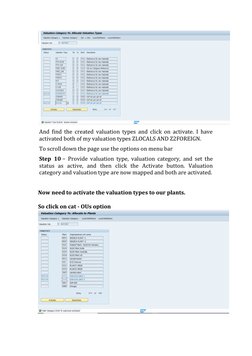 Split Valuation Configuration in SAP MM | PDF | Valuation (Finance ...