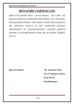 Book Store Management System Project | PDF | Computing | Computer Science