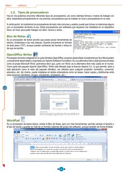 UNIDAD 1             – CAPÍTULO 01 
 
 
 
1.2. Tipos de procesadores 
Hoy en día podemos encontrar diferentes tipos de pr