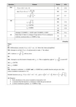 Edexcel A Level Maths Mock Set 2 Marking | PDF | Mathematics ...