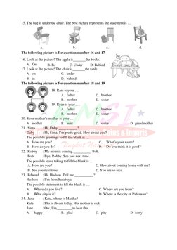 Grand Final English Olympiad Level 1 | PDF