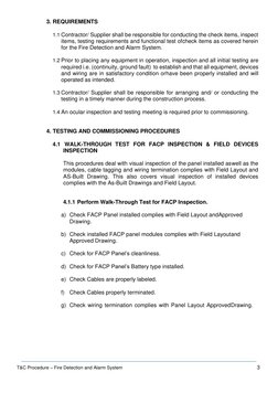 Fire Alarm System Testing Procedures | PDF | Building Engineering ...