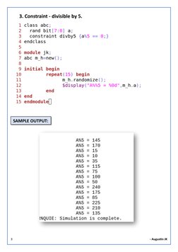 SystemVerilog Constraints Examples | PDF | Software Engineering ...