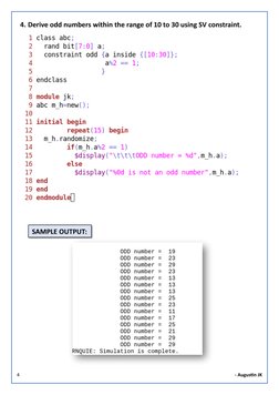 SystemVerilog Constraints Examples | PDF | Software Engineering ...