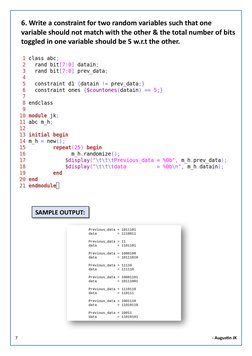 SystemVerilog Constraints Examples | PDF | Software Engineering ...