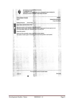 Development Studies Notes MODULE 1 -4
Page 3