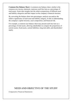 Comparative and Common Size Statements | PDF | Balance Sheet | Equity ...