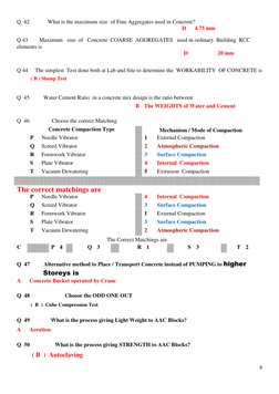 Vbrick Question And Answer Examples Bricks MCQ Question Bank for Exams | PDF | Rock (Geology) | Brick