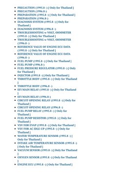 Toyota 1RZ Engine Repair Manual | PDF | Fuel Injection | Throttle