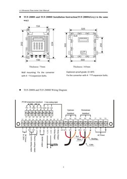 Ultrasonic Flow Meter Installation Guide | PDF | Menu (Computing ...