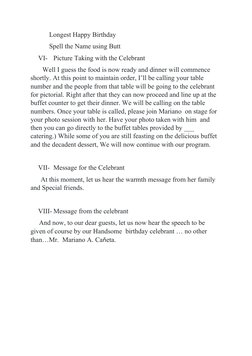 75th Birthday Celebration Program Guide | PDF