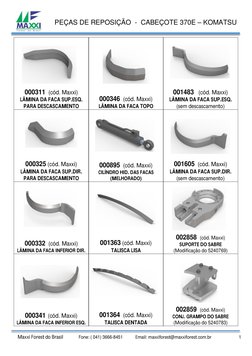 Maxxi Forest do Brasil               Fone: ( 041) 3666-8451            Email: maxxiforest@maxxiforest.com.br (mailto:maxx