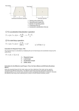 Servo Motor Sizing and Calculation Guide | PDF | Electric Motor | Torque
