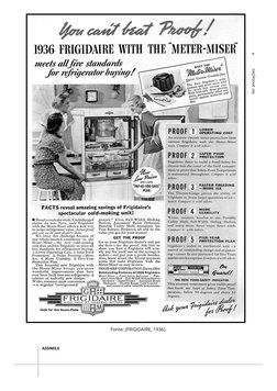 Fonte: (FRIGIDAIRE, 1936).
ASSIMILE
0
Ver anotações
